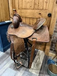 14.5 Ty Mitchell Circle Saddle Barrel. Fixed Price $1400.00.