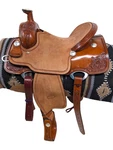 New Billy Cook Ltm Team Roping Saddle 14.5" Seat 23-1594 Up Western Tac. Fixed Price $3890.00.