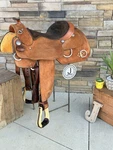 16" Billy Cook Training Saddle #9030- Sulfur, Ok, Roughout, Clean!. Fixed Price $2199.00.
