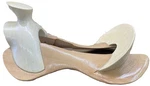 1/2 Scale Saddle Tree Tan Color 3D Printed Solid Infill. Fixed Price $99.99.