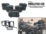 For Royal Enfield New Himalayan 450 Trail, Pannier, Duffle Bags & Saddle Stays. Fixed Price $380.00.