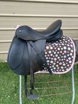Used 16" Thornhill Pro-trainer English Dressage Saddle 29CM Tree. Fixed Price $400.00.